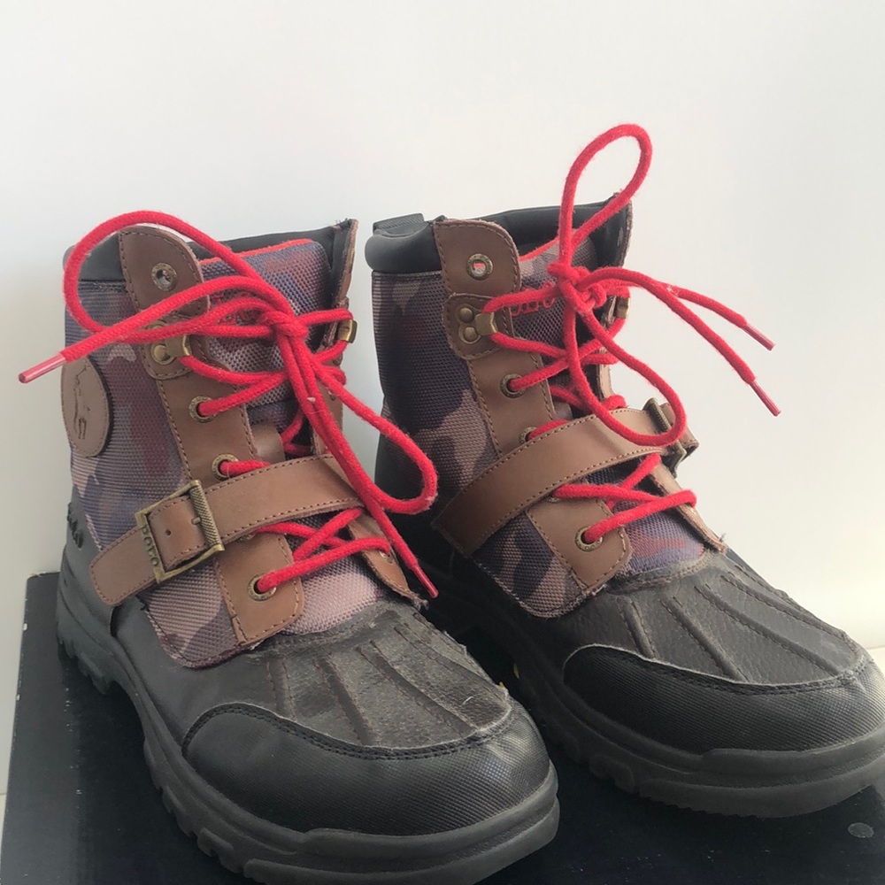 POLO RALPH LAUREN ARMY CAMO COLBEY BOOT